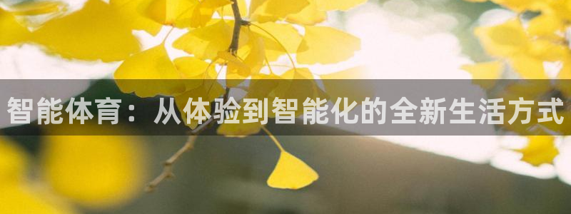 3377体育官方正版app官方:智能体育:从体验到智能化的全